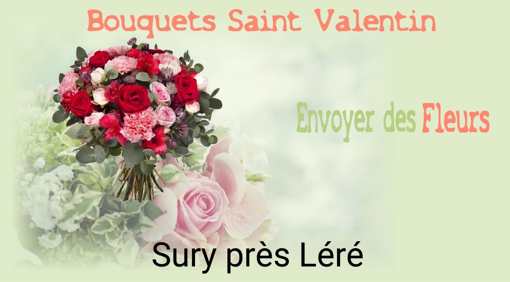 Roses de Saint-Valentin livrées à Sury-près-Léré
